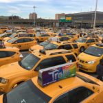 Taxis at La Guardia Airport, drivers are talking about …